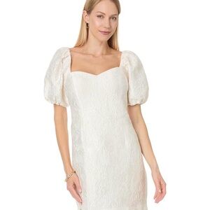 Lilly Pulitzer Cream Puff Sleeve Dress